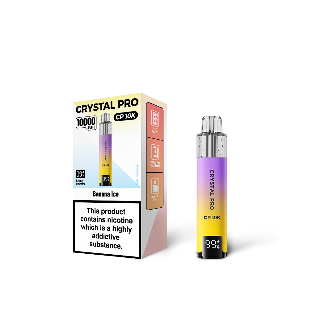 The Crystal Pro CP 10k Pre-Filled Pod Kit | Box of 5