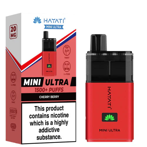 Hayati Mini Ultra 1500 Prefilled Pod Kit I Pack of 5