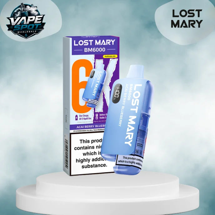 Lost Mary BM6000 Prefilled Vape Kit Box of 5