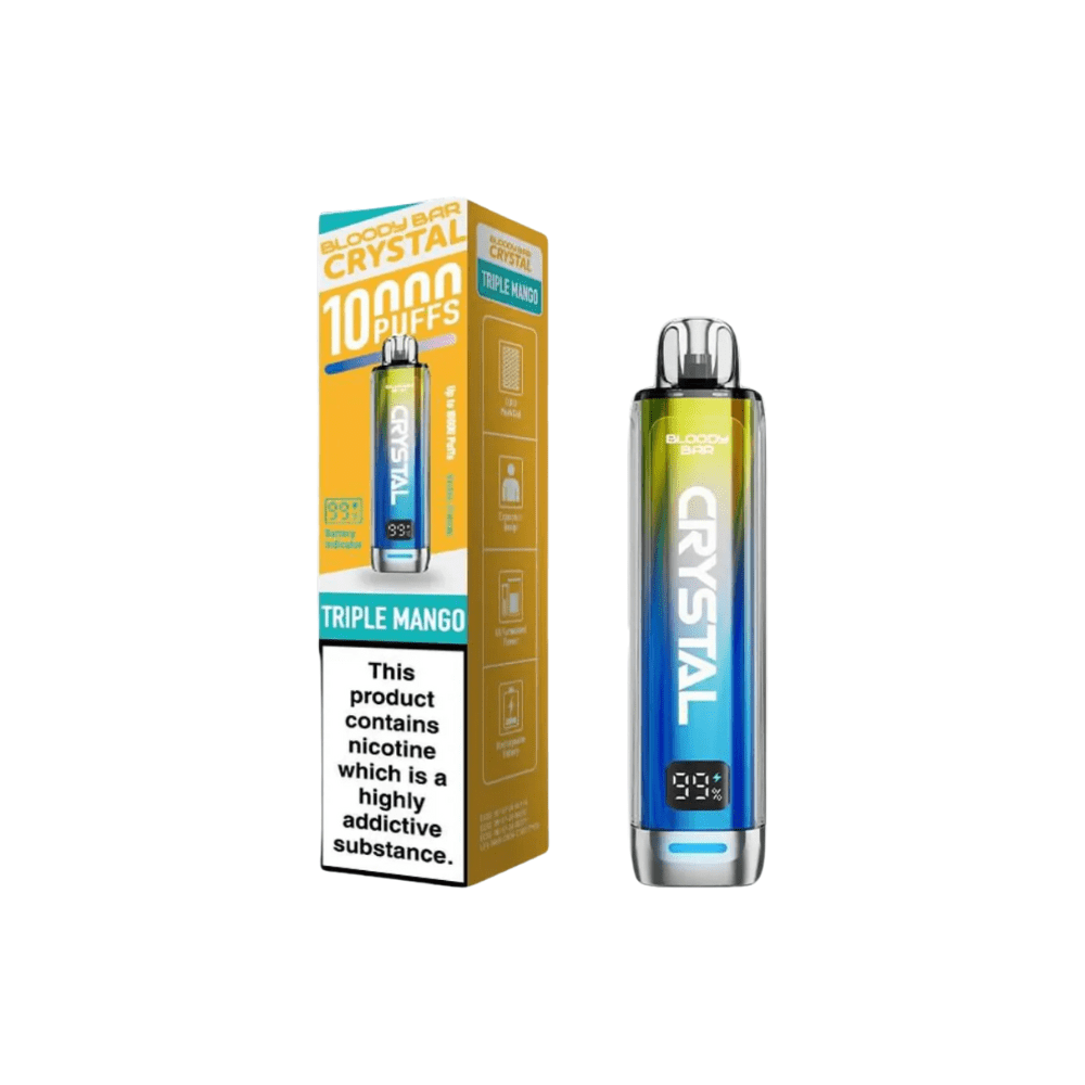 Bloody Bar Crystal 10000 Puffs Disposable Vape Kit | Box of 10 - #Vapewholesalesupplier#