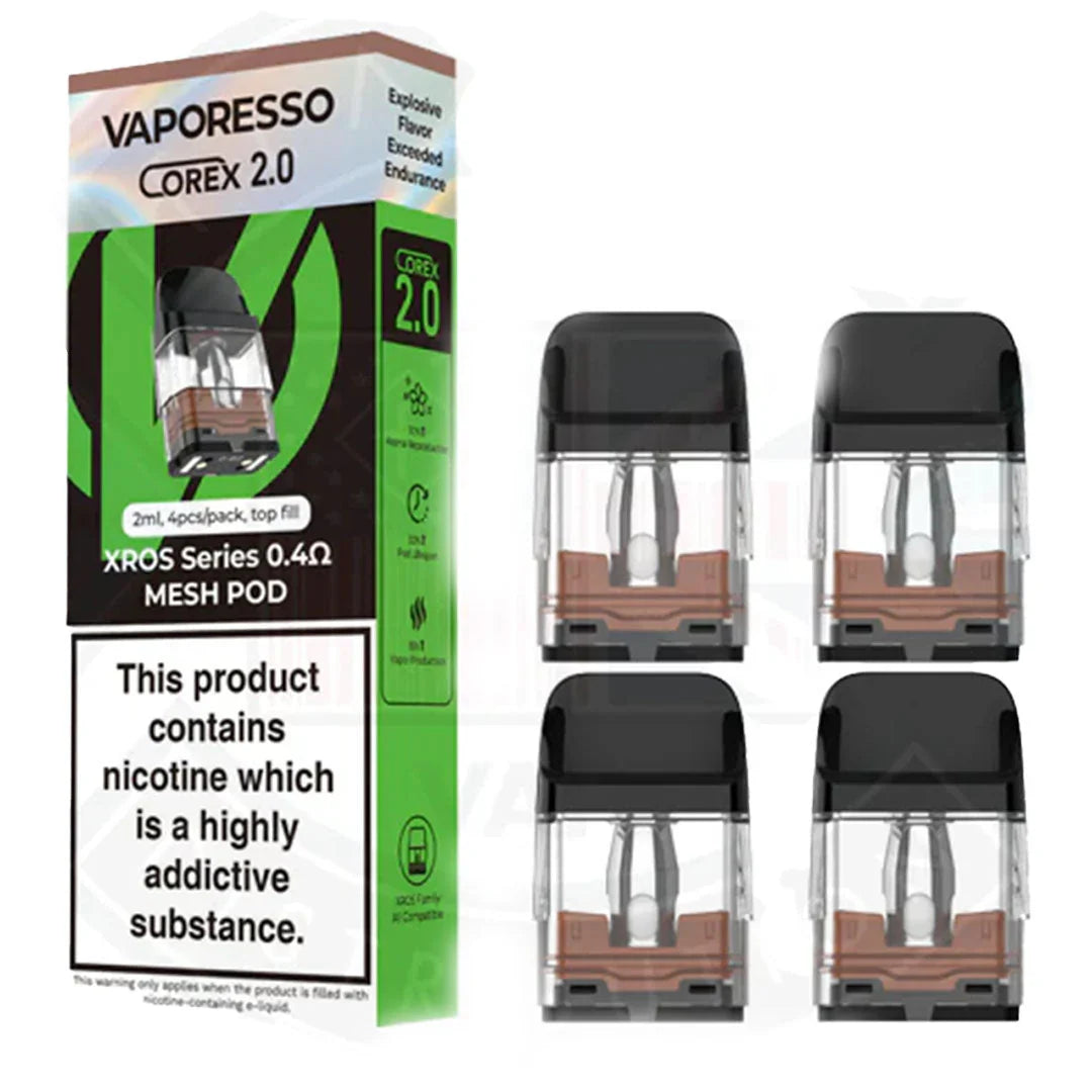 Xros COREX 2.0 Pods (4Pk) by Vaporesso