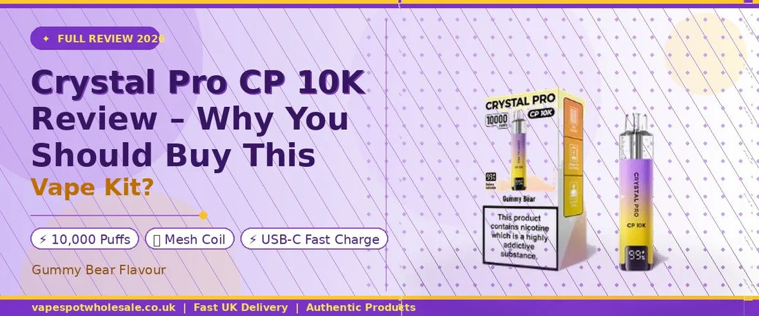 Crystal Pro CP 10K Review – Why You Should Buy This Vape Kit?