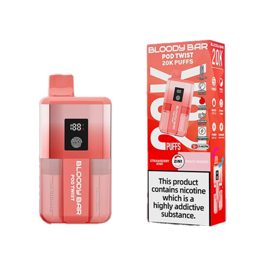 Bloody Bar Pod Twist 20K Prefilled Pod Kit Box of 5