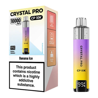 Crystal Pro 10000 (CP10K) Prefilled Vape Kit Box of 5