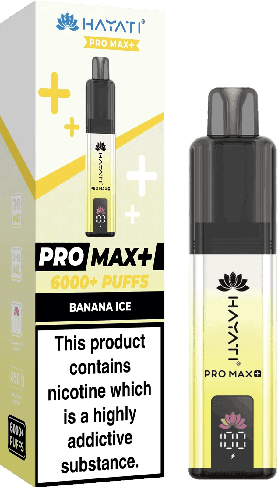 Hayati Pro Max Plus 6000 Puffs Box of 5