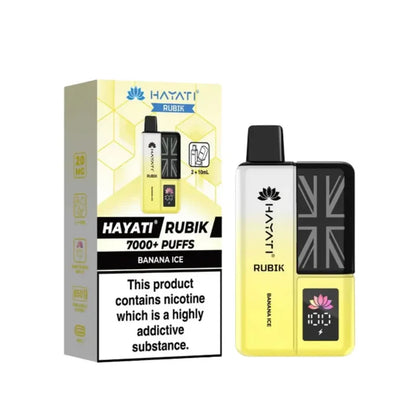 Hayati Rubik 7000 Puffs Prefilled Pod Kit I Box Of 5