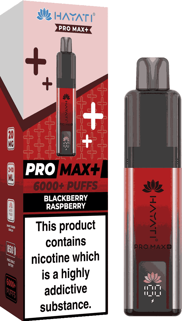 Hayati Pro Max Plus 6000 Puffs Box of 5