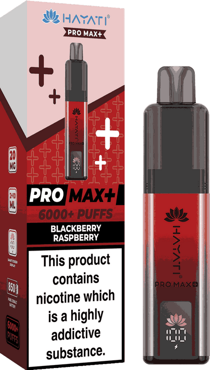 Hayati Pro Max Plus 6000 Puffs Box of 5