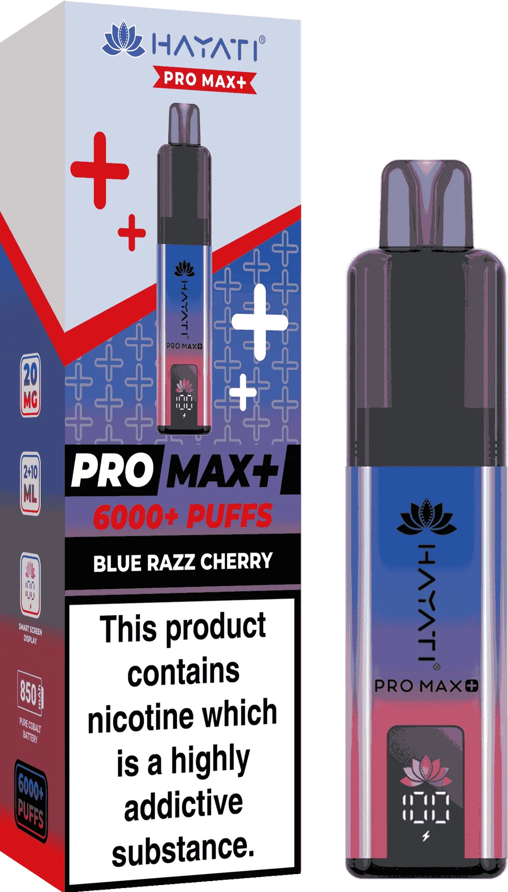Hayati Pro Max Plus 6000 Puffs Box of 5