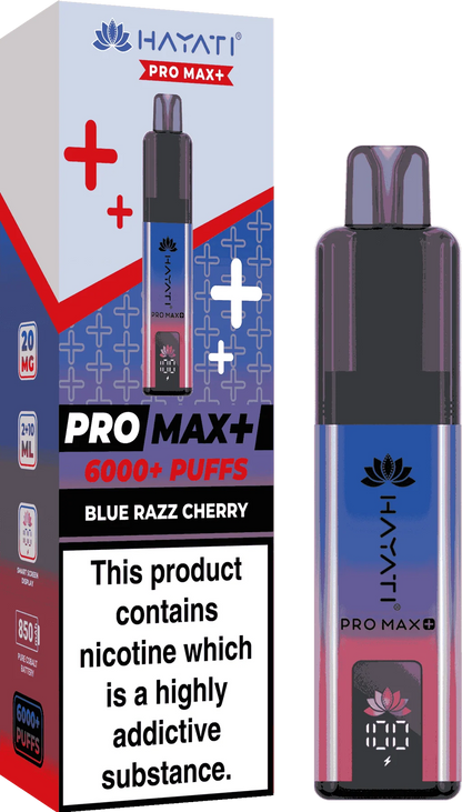 Hayati Pro Max Plus 6000 Puffs Box of 5