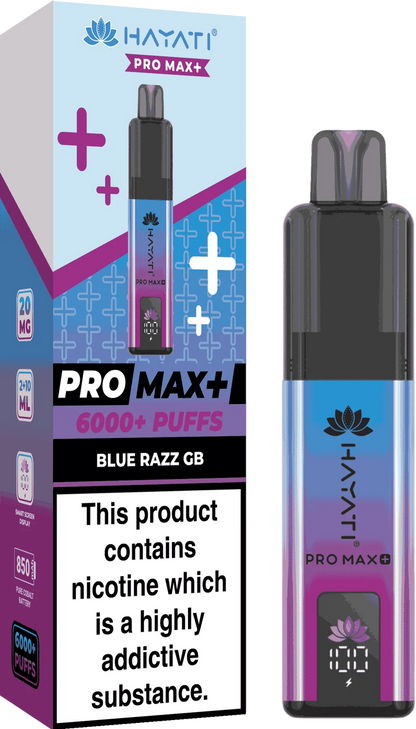 Hayati Pro Max Plus 6000 Puffs Box of 5