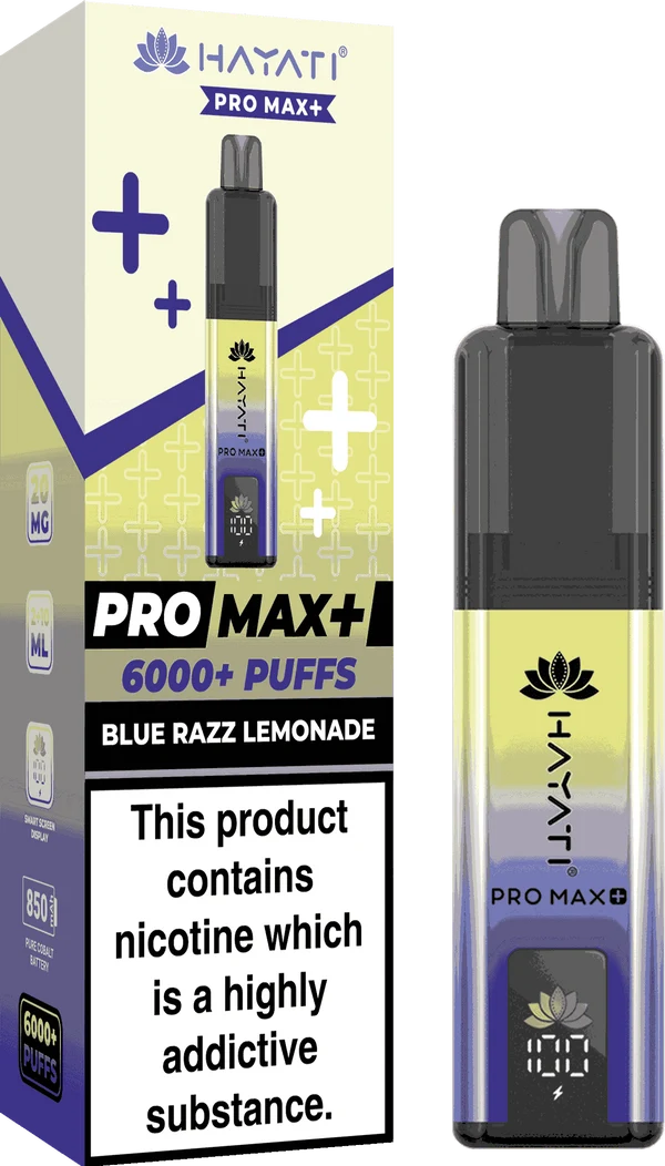 Hayati Pro Max Plus 6000 Puffs Box of 5