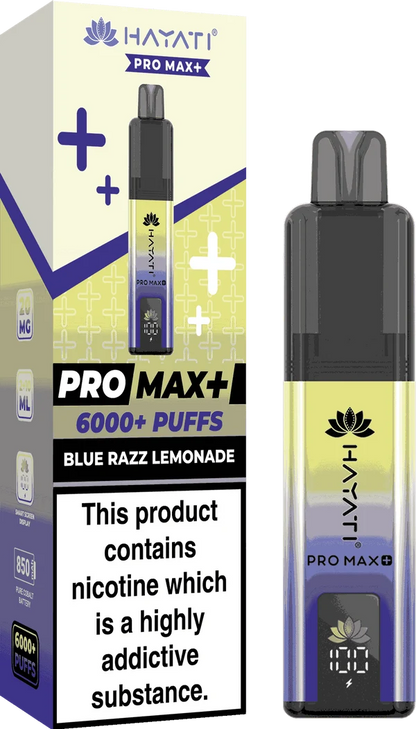 Hayati Pro Max Plus 6000 Puffs Box of 5