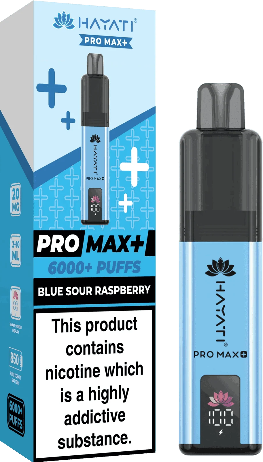 Hayati Pro Max Plus 6000 Puffs Box of 5
