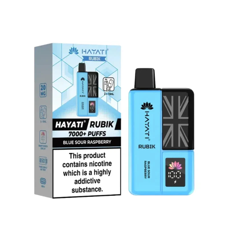Hayati Rubik 7000 Puffs Prefilled Pod Kit I Box Of 5
