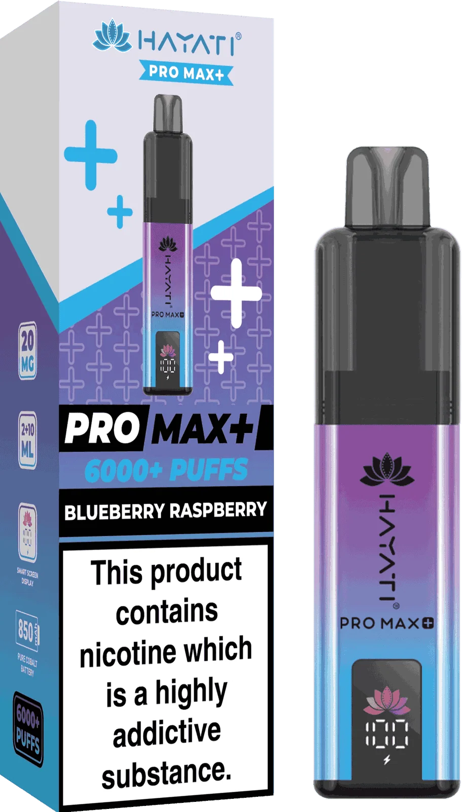 Hayati Pro Max Plus 6000 Puffs Box of 5