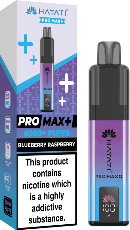 Hayati Pro Max Plus 6000 Puffs Box of 5
