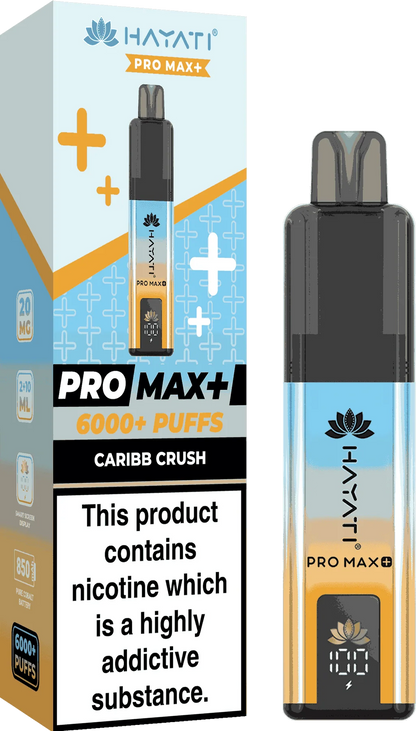 Hayati Pro Max Plus 6000 Puffs Box of 5