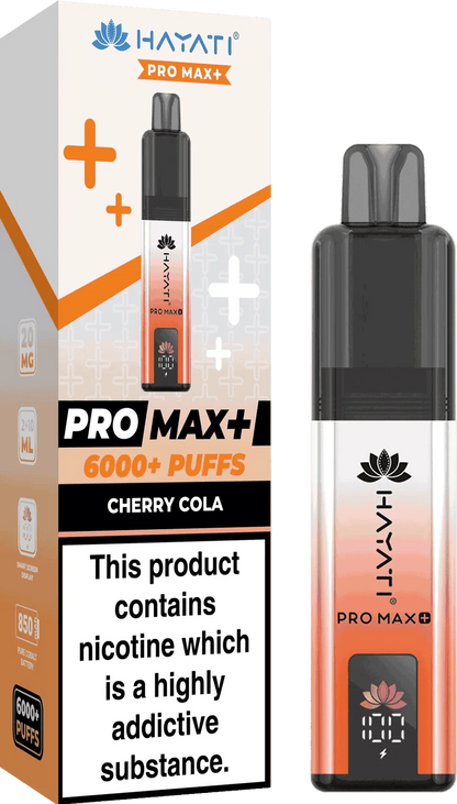 Hayati Pro Max Plus 6000 Puffs Box of 5