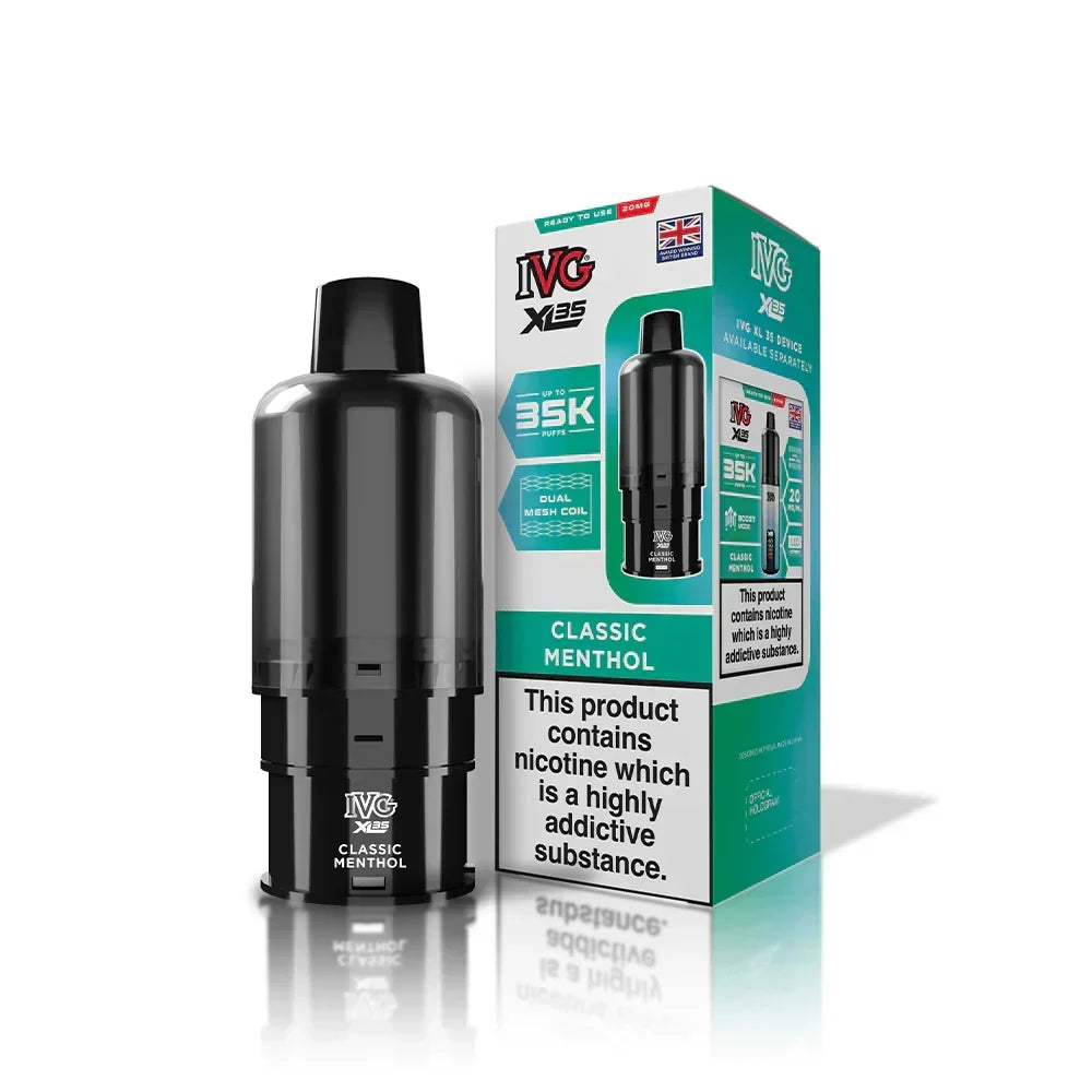 IVG XL 35K Prefilled Replacement Pods - Box of 5