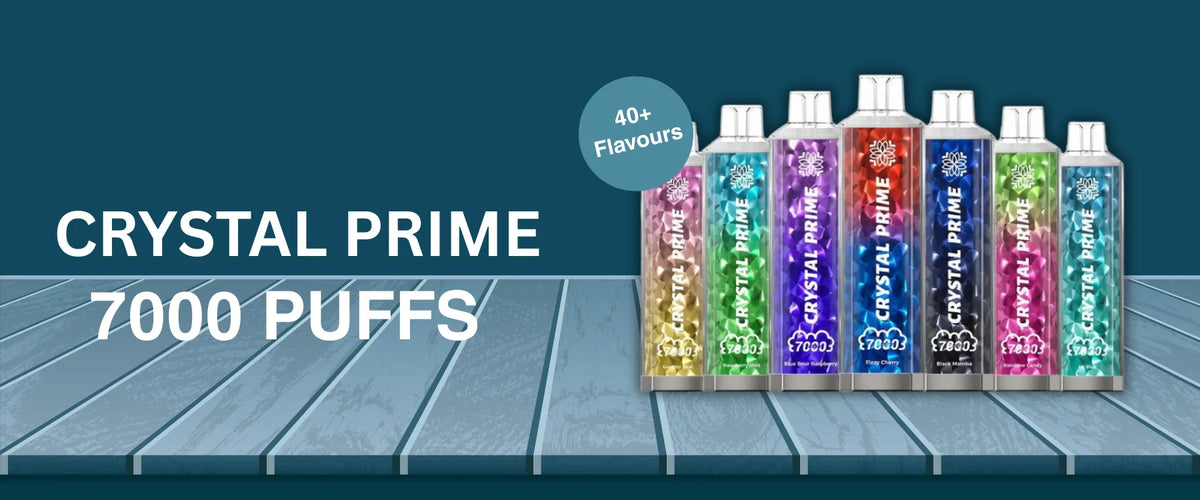 Get Crystal Prime 7000 Puffs Disposable Vape | Box of 10 Get Crystal Prime 7000 Puffs Disposable Vape | Box of 10