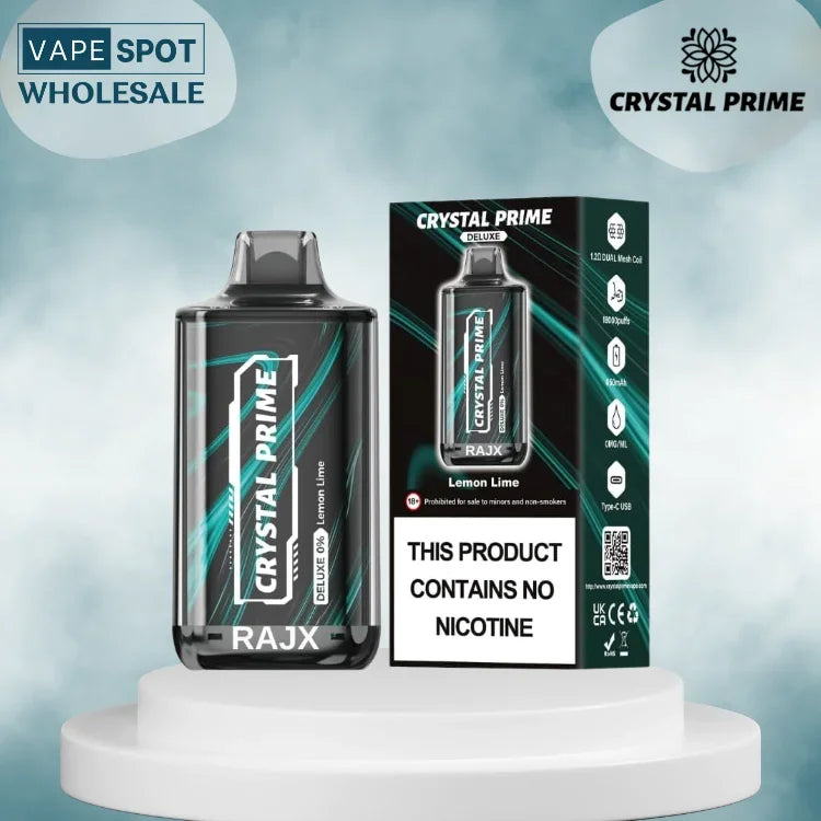 crystal prime deluxe 18000 puffs box of 10