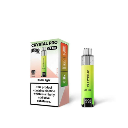 Crystal Pro 10000 (CP10K) Prefilled Vape Kit Box of 5