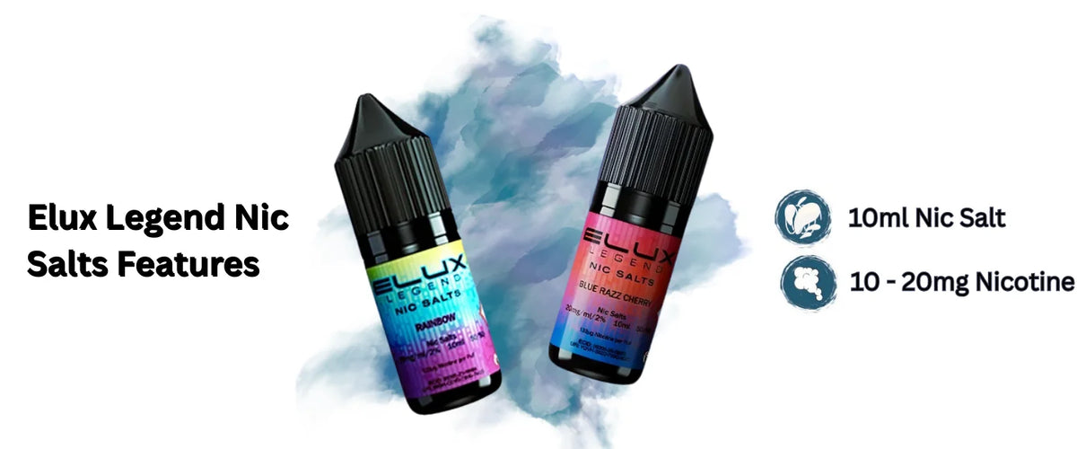elux legend nic salts features