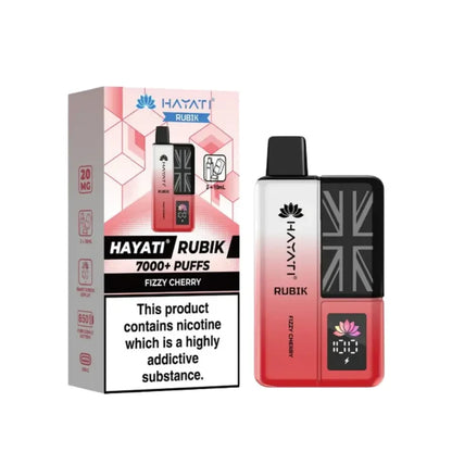 Hayati Rubik 7000 Puffs Prefilled Pod Kit I Box Of 5