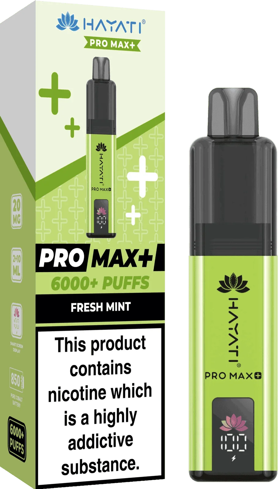 Hayati Pro Max Plus 6000 Puffs Box of 5