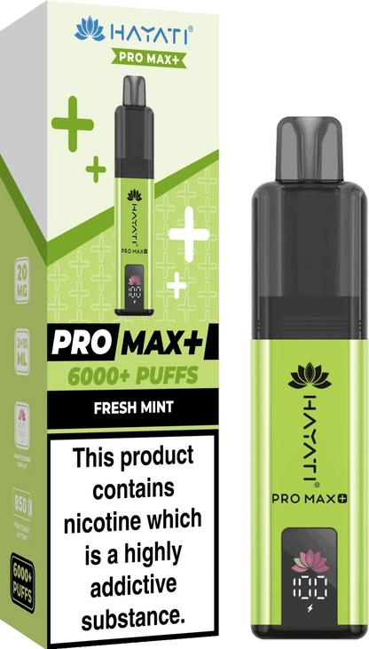 Hayati Pro Max Plus 6000 Puffs Box of 5
