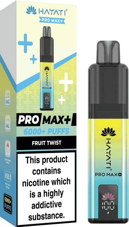 Hayati Pro Max Plus 6000 Puffs Box of 5