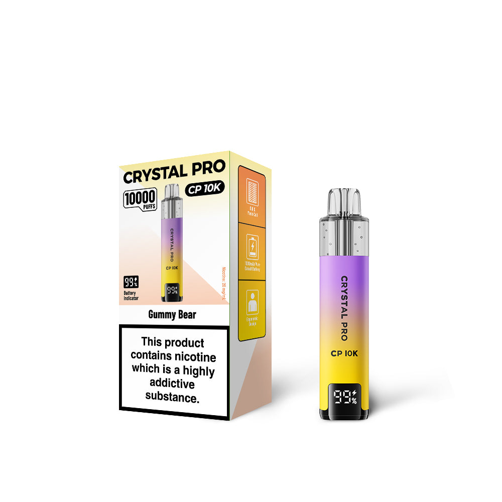 The Crystal Pro CP 10k Pre-Filled Pod Kit | Box of 5