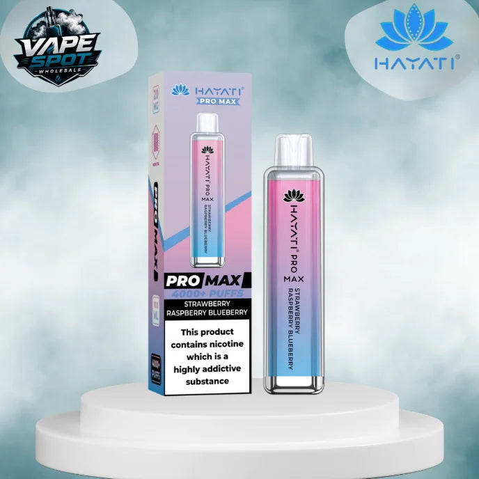 Hayati Pro Max 4000 Puffs Box of 10 | Rechargeable Prefilled Pod Kit
