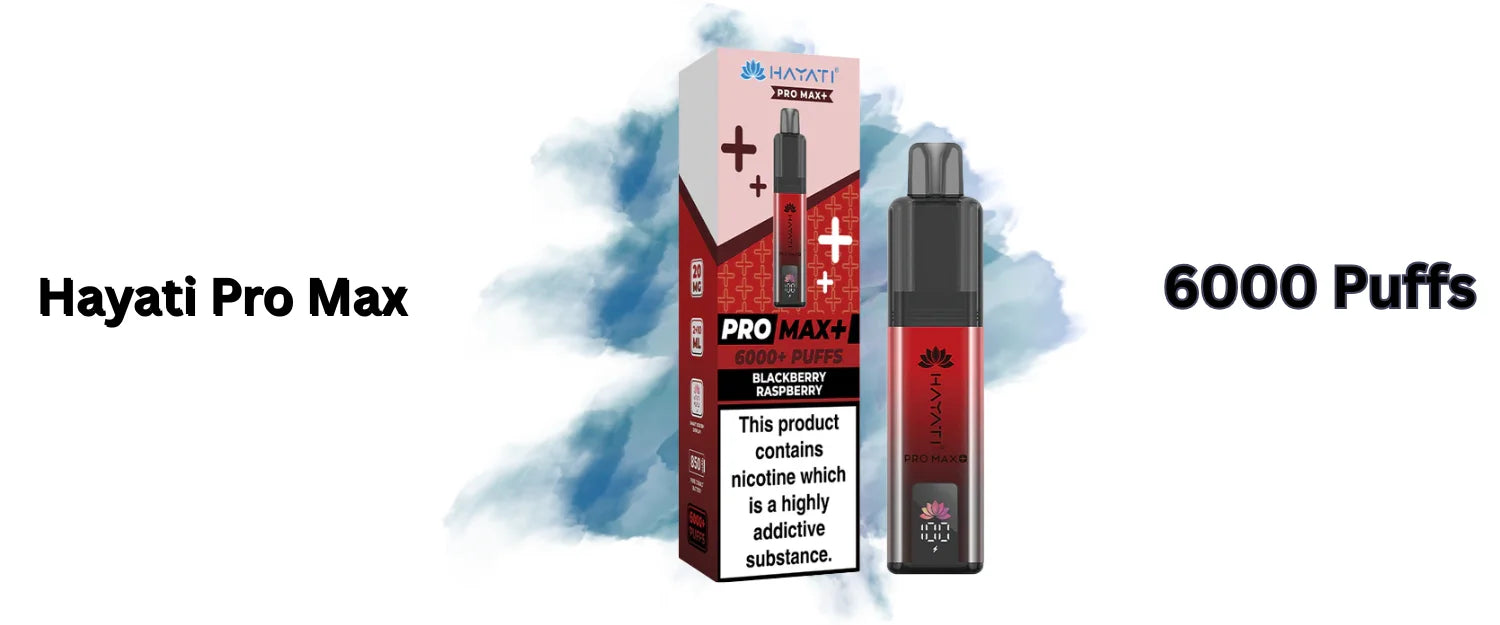 Hayati Pro Max Plus 6000 Puffs | Vape Spot Wholesale