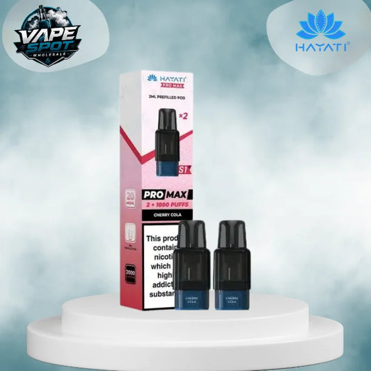 Hayati Pro Max S1 1000 Prefilled Refill Replacement Pods