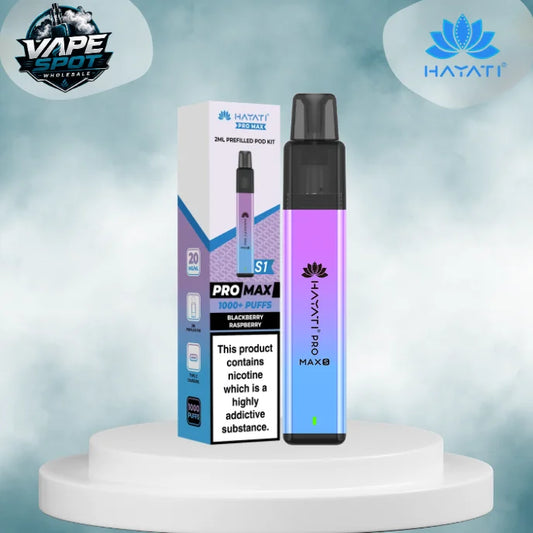 Hayati Pro Max S1 1000 Prefilled Vape Pod Kit - Box of 10
