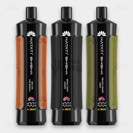 Hayati Pro Max Shisha 15000 Puffs Box of 10