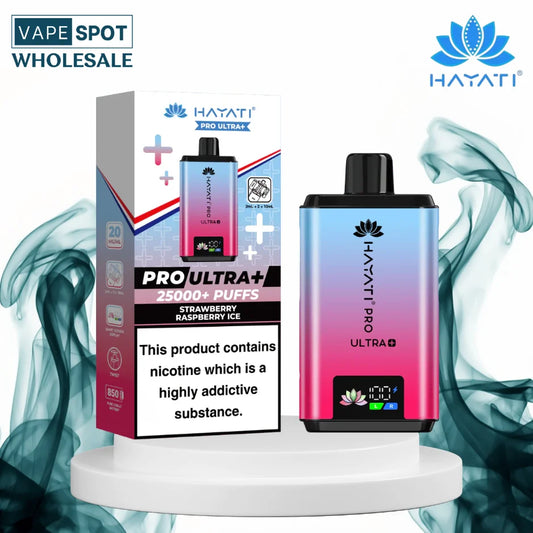 hayati pro ultra plus 25000 puffs box of 5