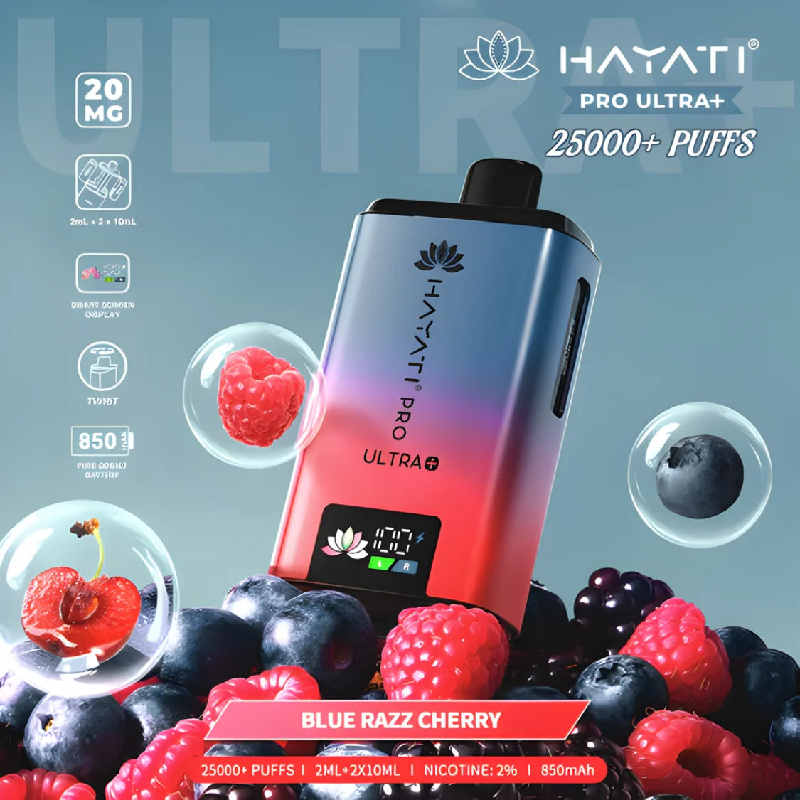 Box Of 5 Hayati Pro Ultra Plus 25000 Puffs | Refillable Pod Box Of 5 Hayati Pro Ultra Plus 25000 Puffs | Refillable Pod