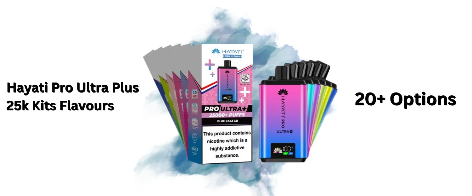 Hayati Pro Ultra Plus 25000 Puffs | Vape Spot Wholesale