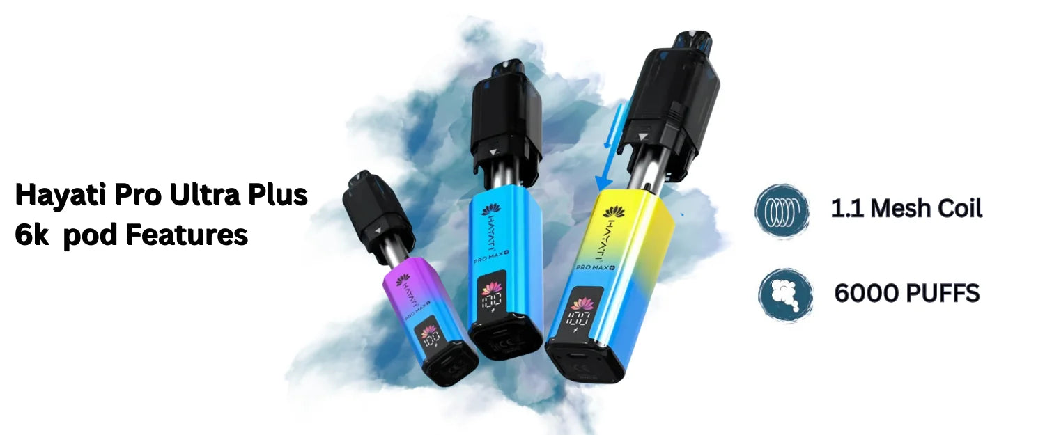 Hayati Pro Max Plus 6000 Pods