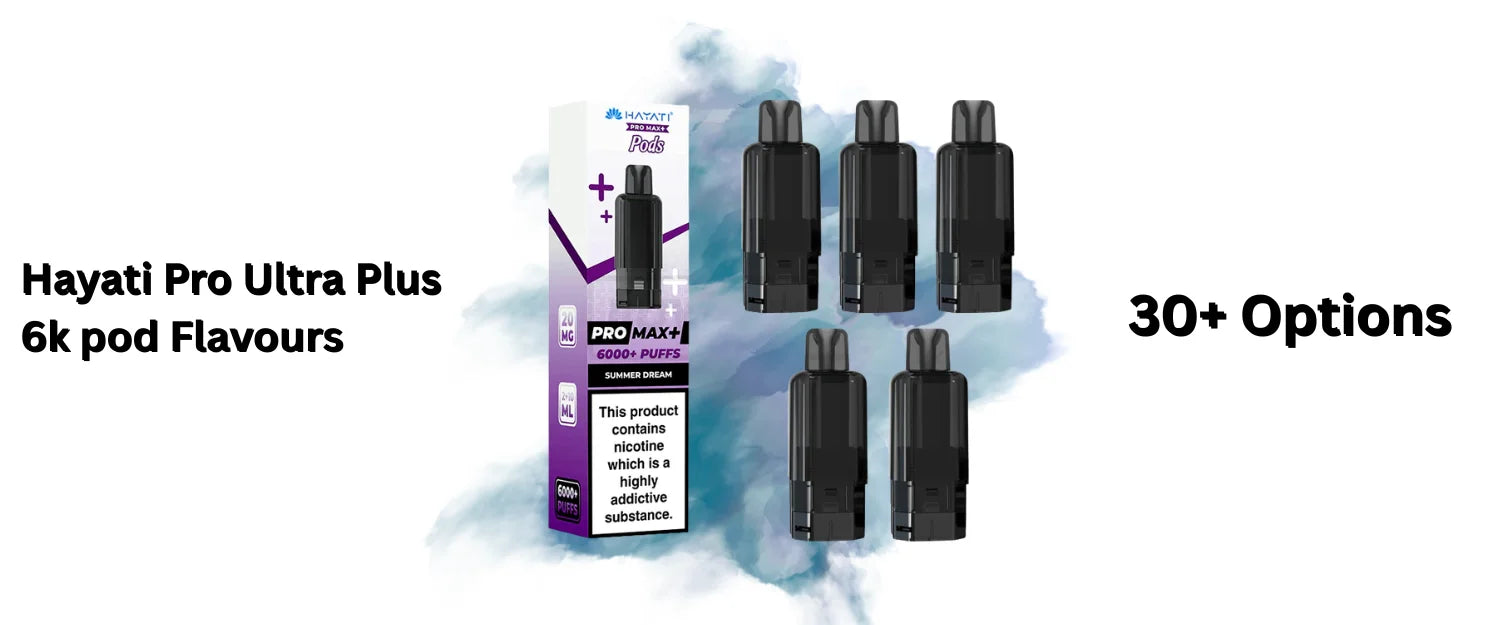 Hayati Pro Max Plus 6000 Pods