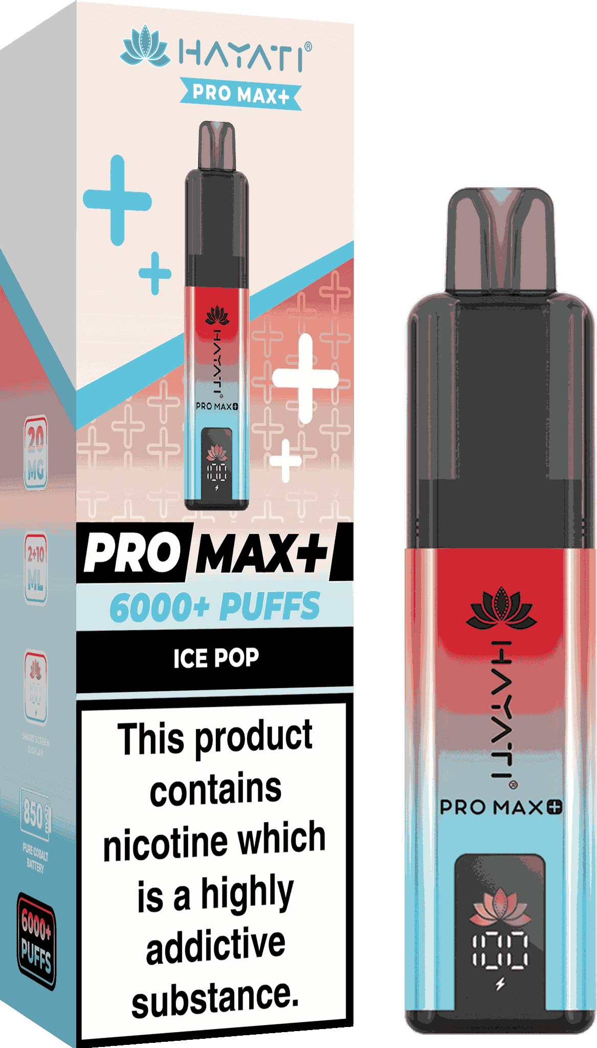 Hayati Pro Max Plus 6000 Puffs Box of 5
