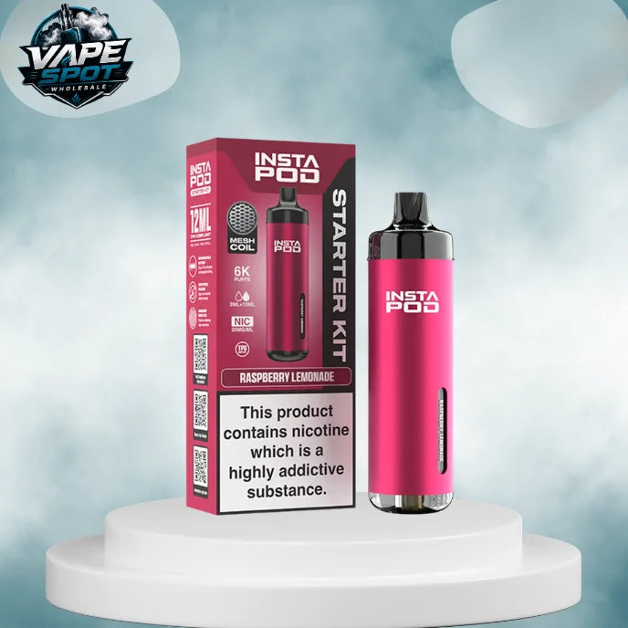 Insta Pod 6000 Prefilled Pod Vape Kit - Box of 5