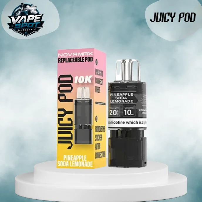 Juicy Pod Novamax 10k Replacement Pods - 10 pack