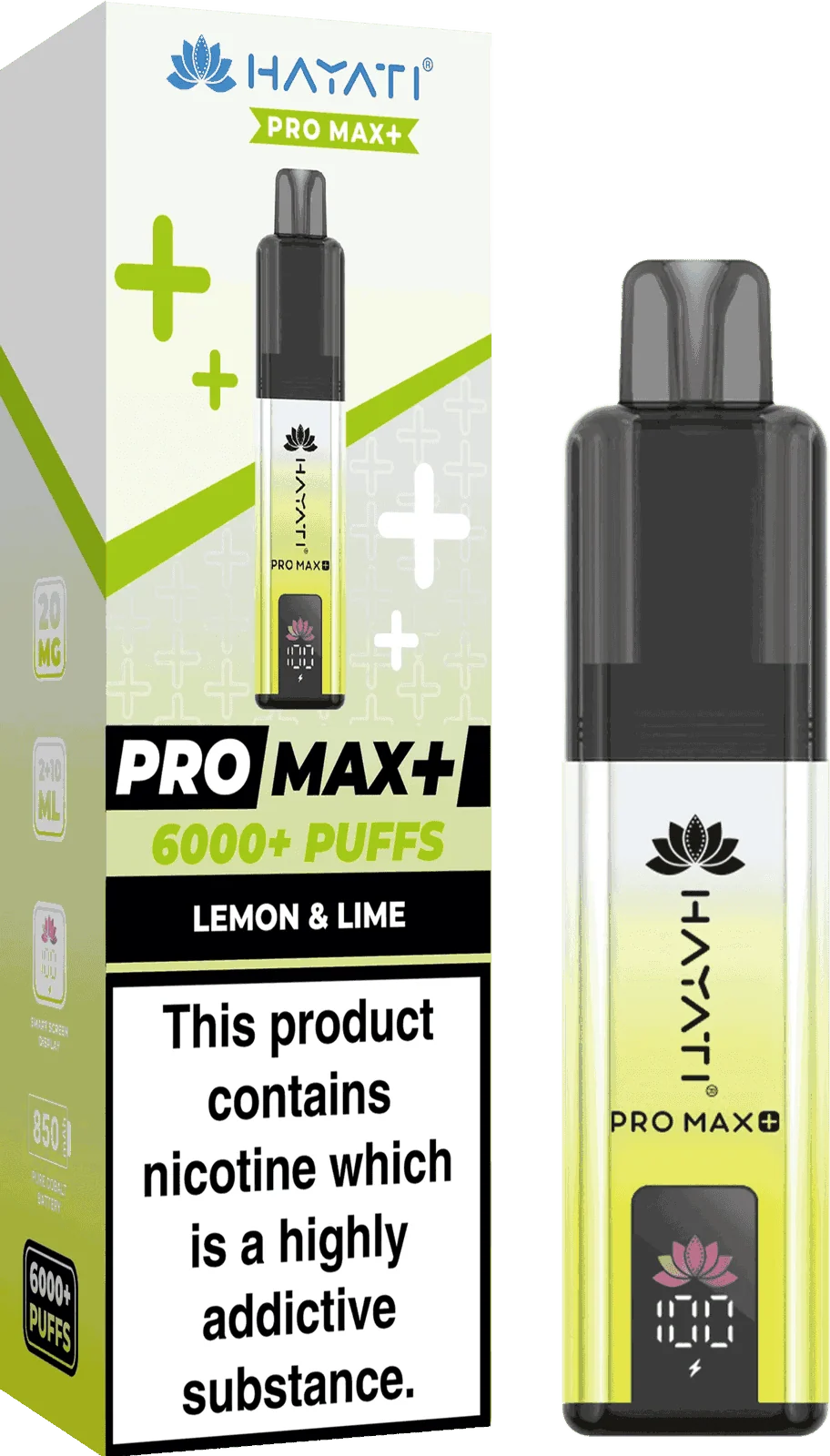 Hayati Pro Max Plus 6000 Puffs Box of 5