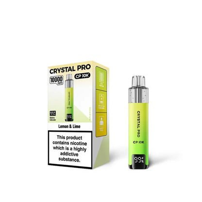 Crystal Pro 10000 (CP10K) Prefilled Vape Kit Box of 5