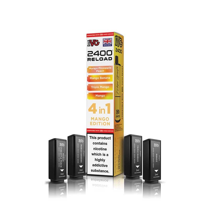 IVG 2400 Reload Prefilled Replacement Pods - Box of 5