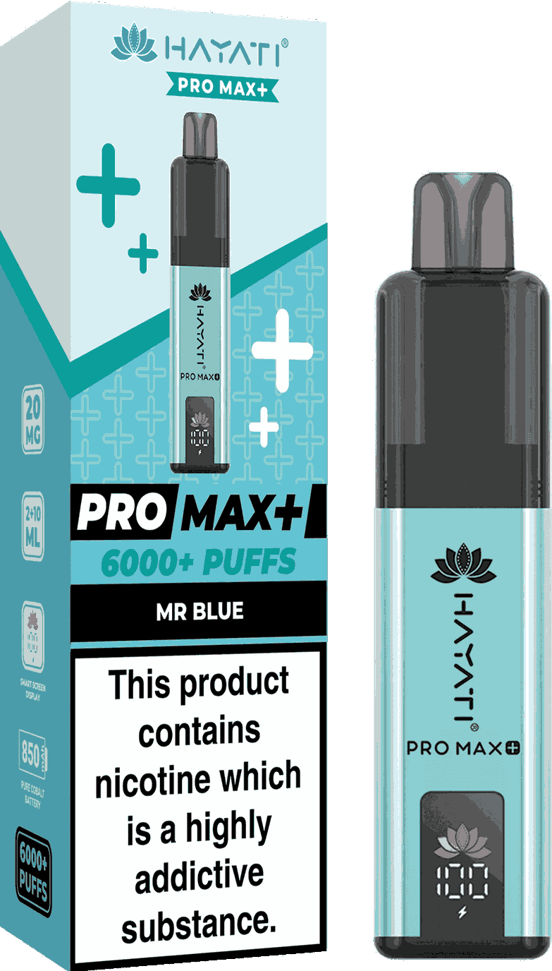 Hayati Pro Max Plus 6000 Puffs Box of 5